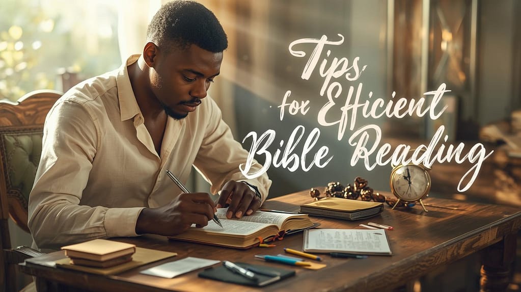 Tips for Efficient Bible Reading and Daily Habit Formation