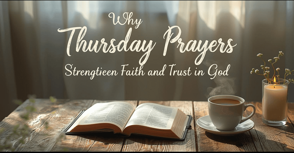 Thursday Prayers: Morning Devotion with Images