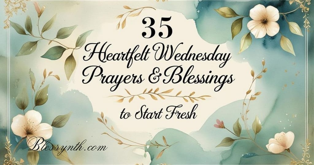 Wednesday Prayers