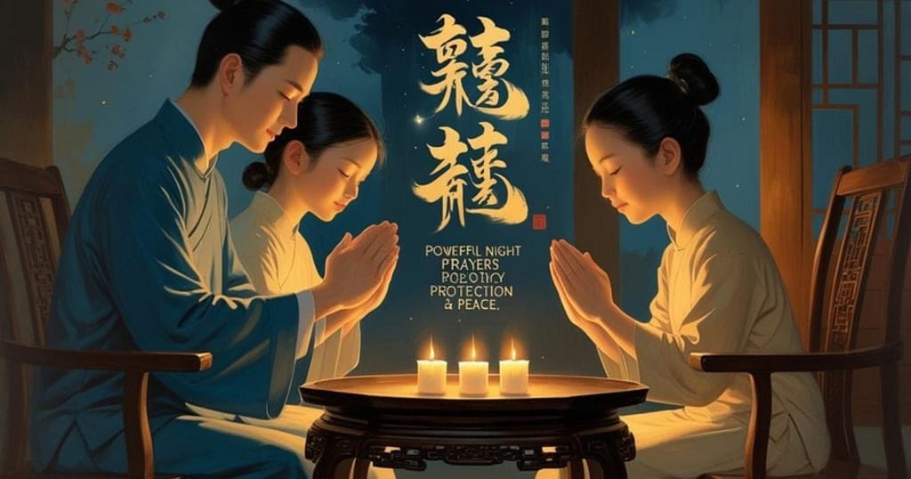 Powerful Night Prayers for Family Protection & Peace