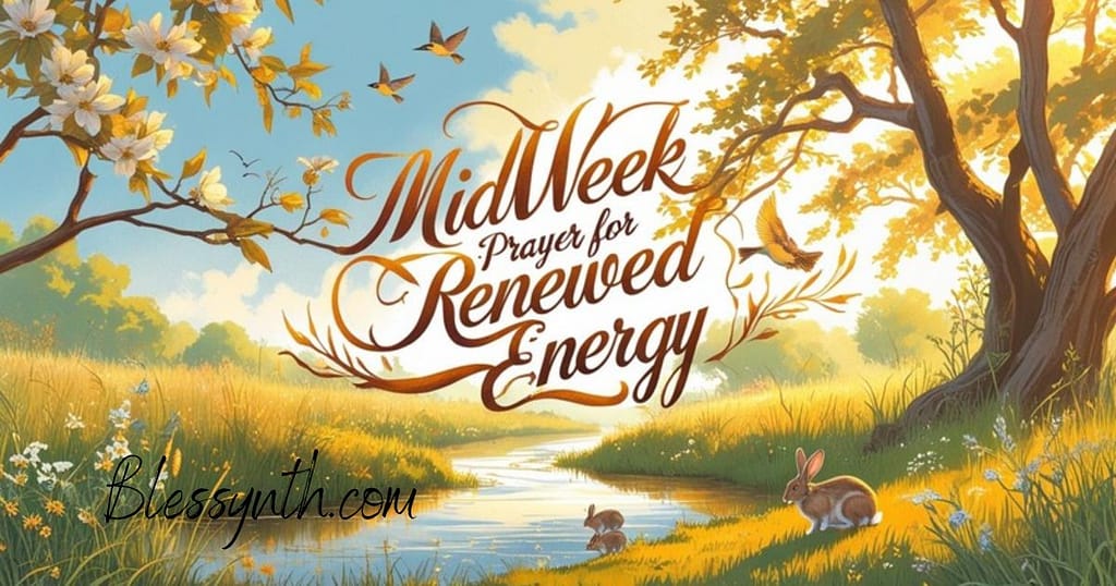 Midweek Prayer for Renewed Energy