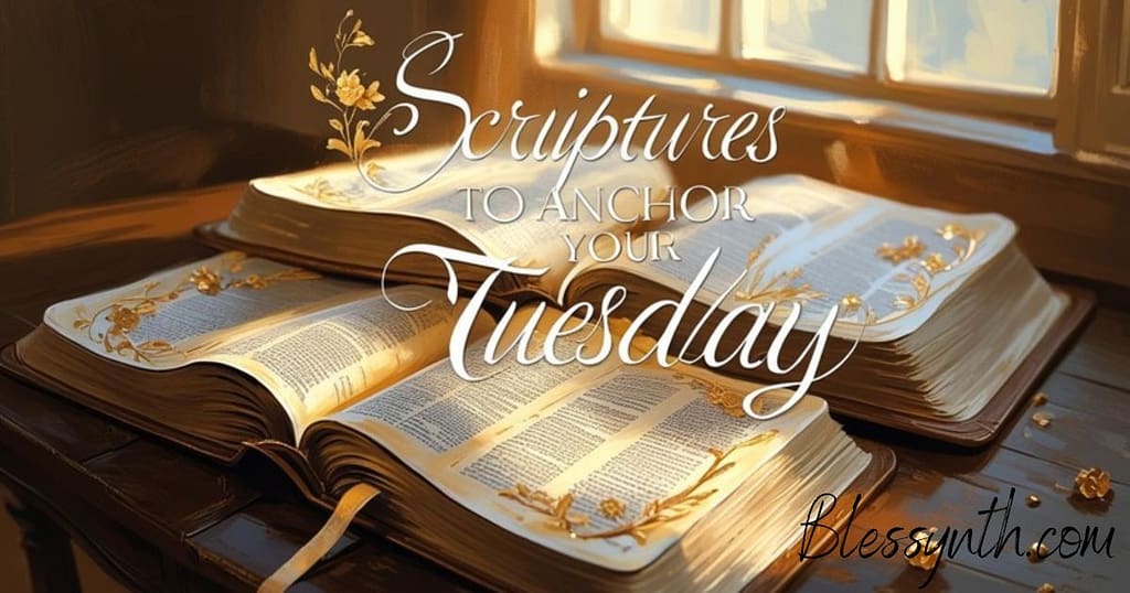 Scriptures to Anchor Your Tuesday