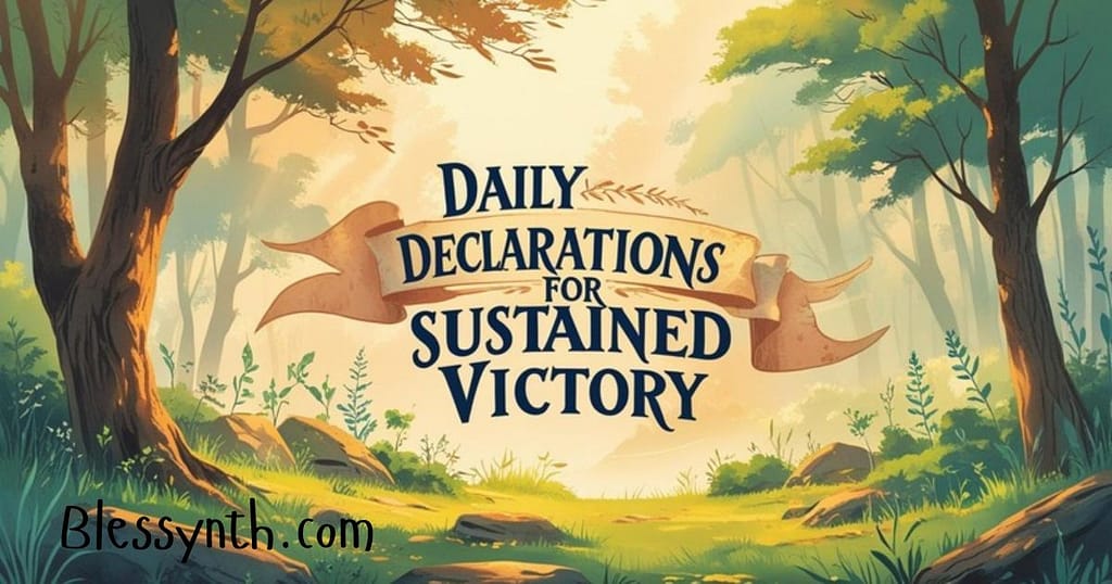 Daily Declarations for Sustained Victory