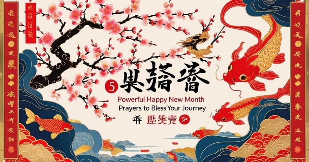 5 Powerful Happy New Month Prayers to Bless Your Journey ✨