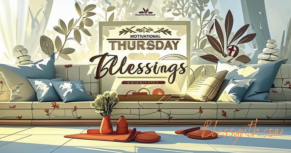
Motivational Thursday Blessings for Work