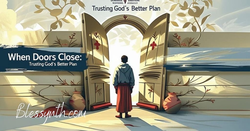 When Doors Close: Trusting God’s Better Plan 