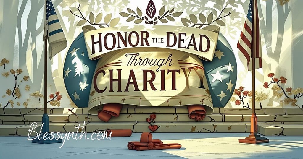 Honor the Dead Through Charity