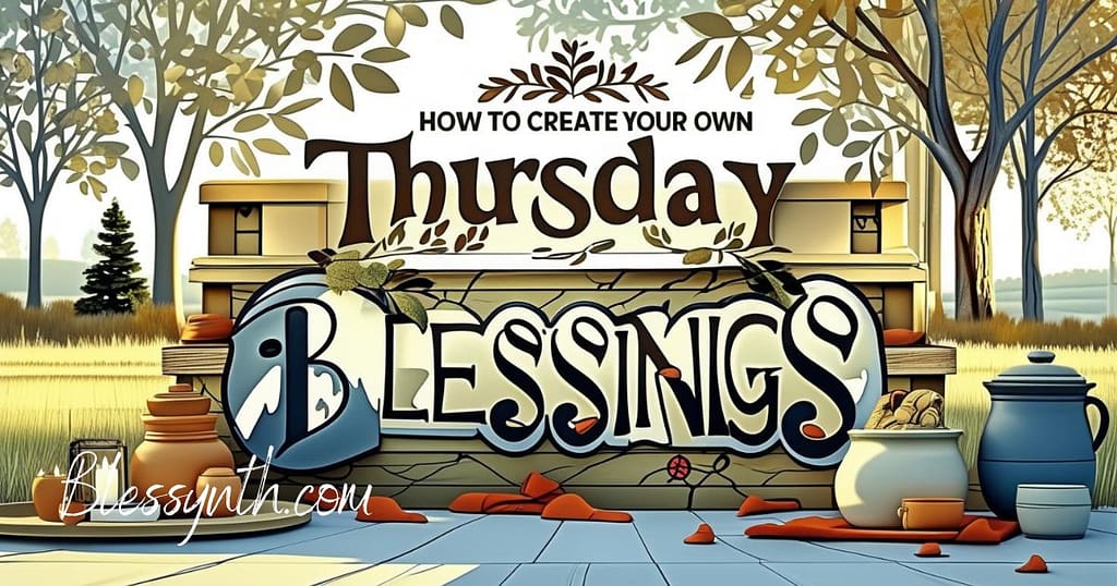  How to Create Your Own Thursday Blessings
