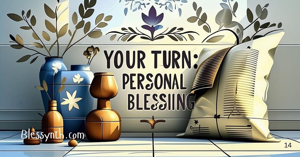 Your Turn: Craft a Personal Blessing