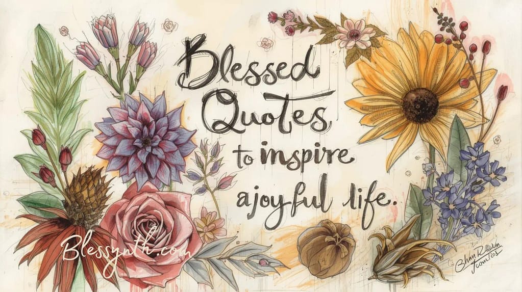 Blessed Quotes to Inspire a Joyful Life