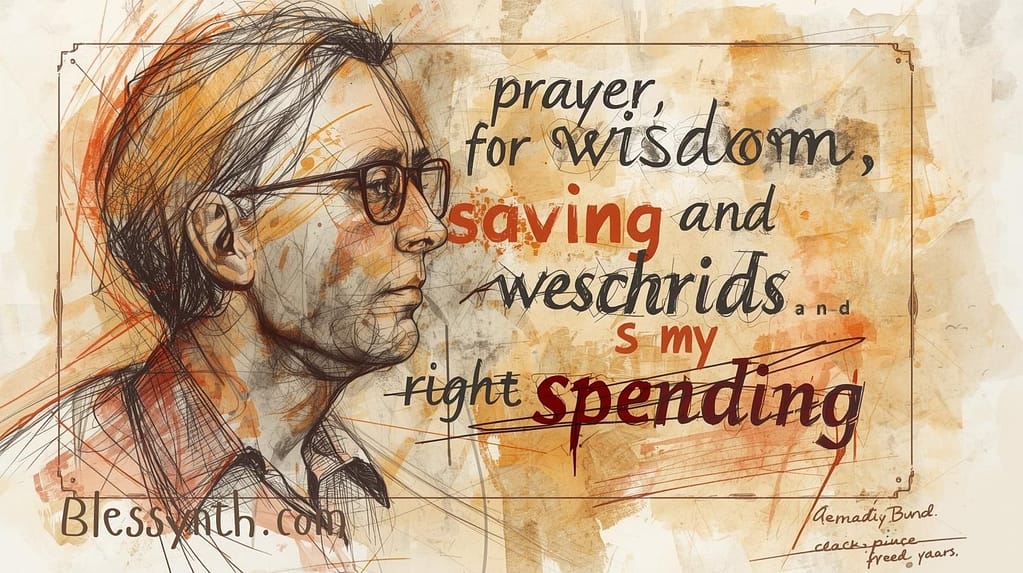 Prayer for Wisdom, Saving, and Right Spending