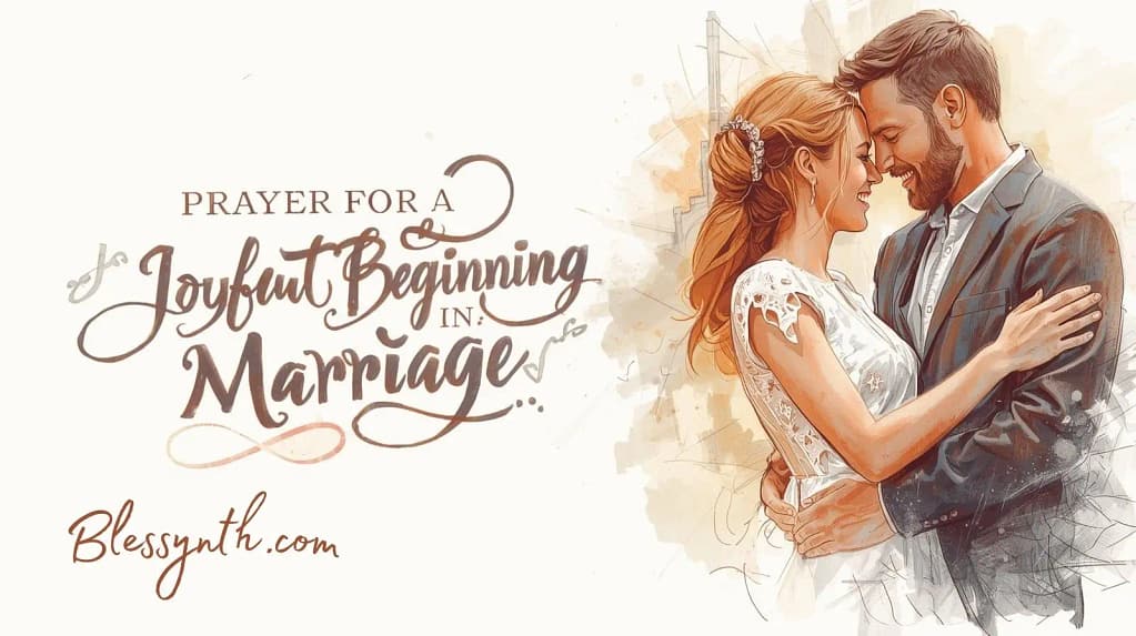 Prayer for a Joyful Beginning in Marriage