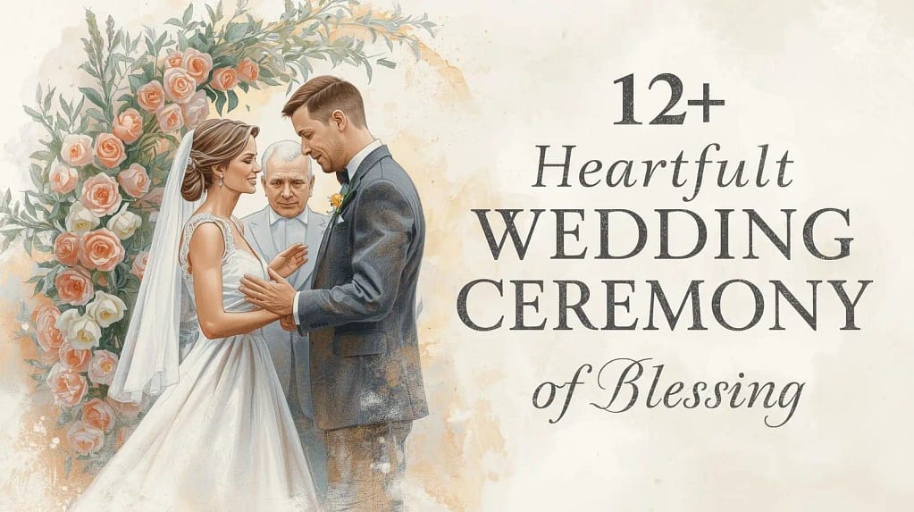 12+ Heartfelt Wedding Ceremony Prayers of Blessing
