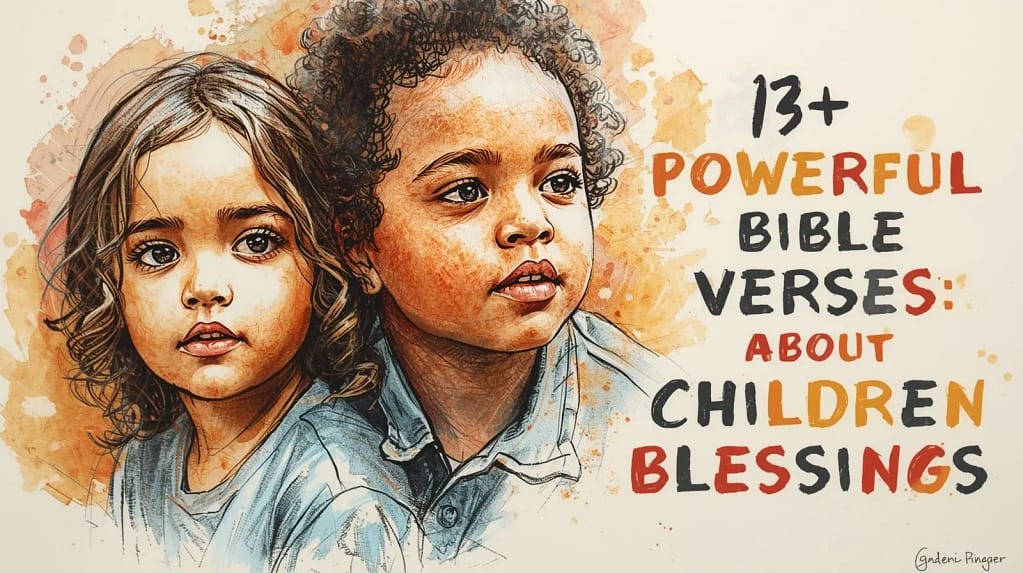 13+ Powerful Bible Verses About Children as Blessings