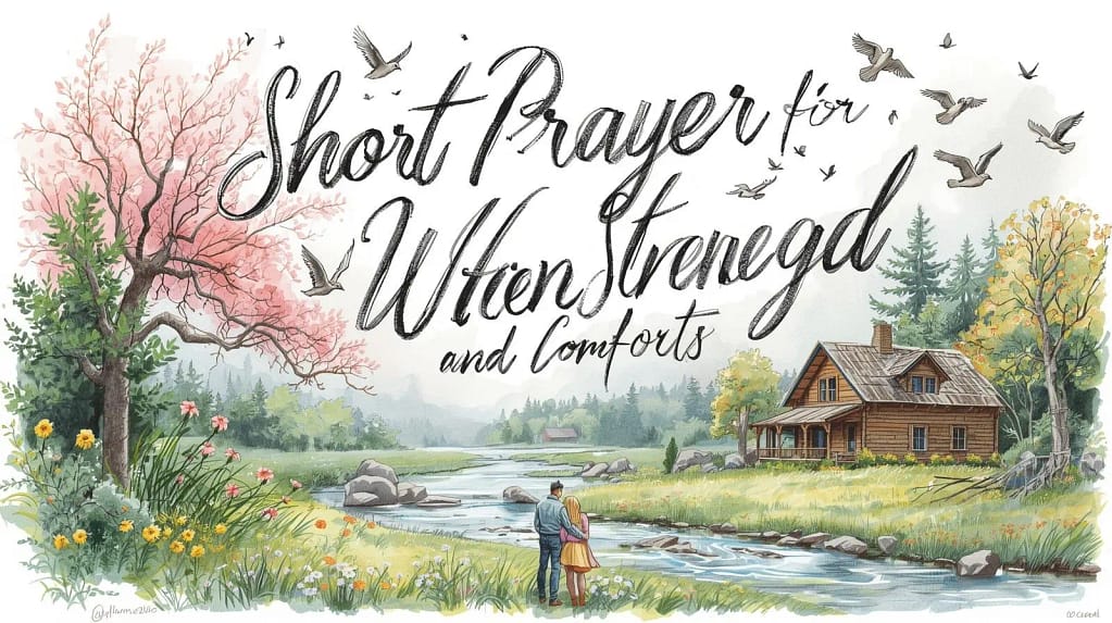 Short Prayers for Strength and Comfort