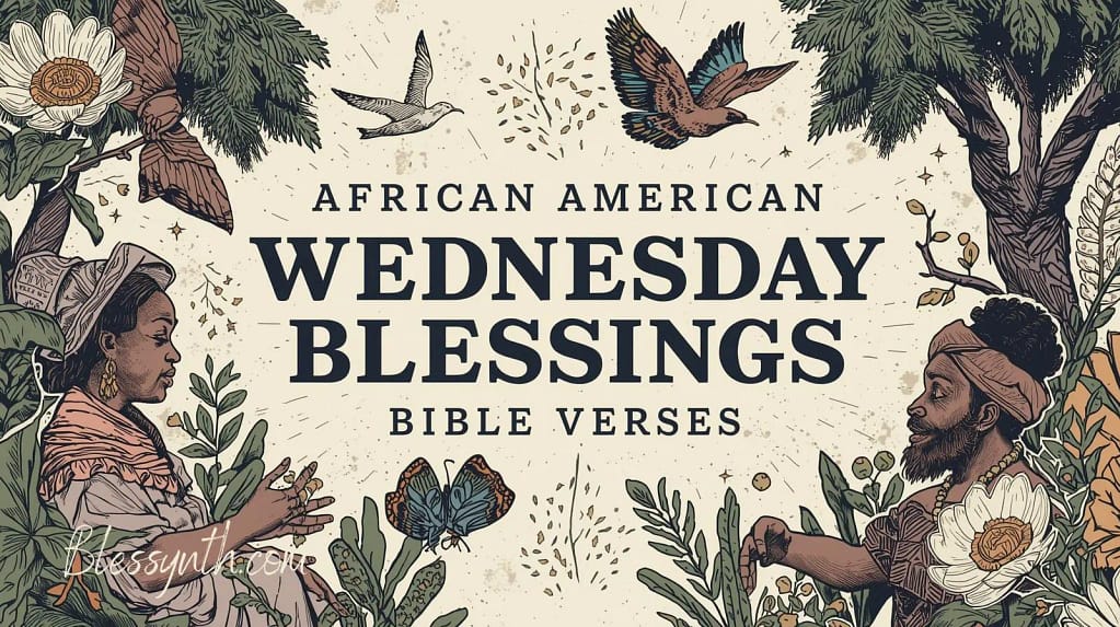 African American Wednesday Blessings Bible Verses