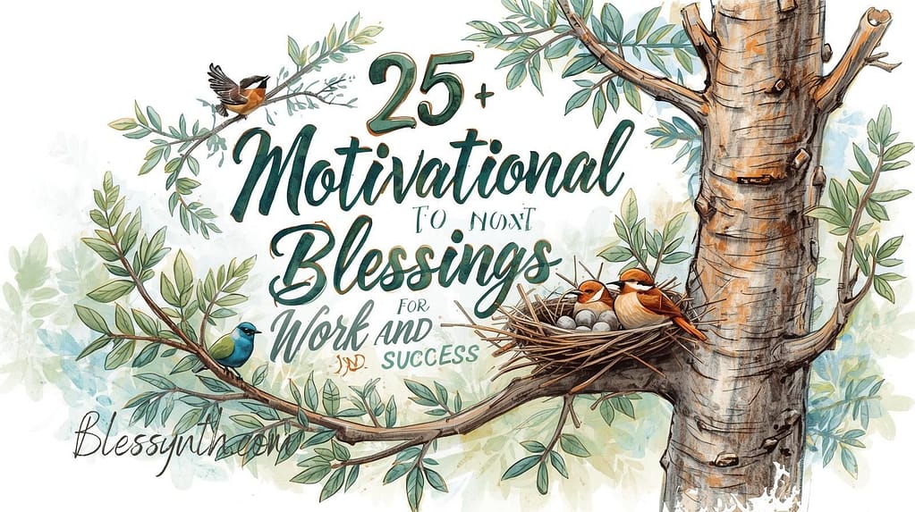 25+ Motivational Monday Blessings for Work and Success
