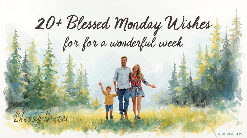 20+ Blessed Monday Wishes for a Wonderful Week