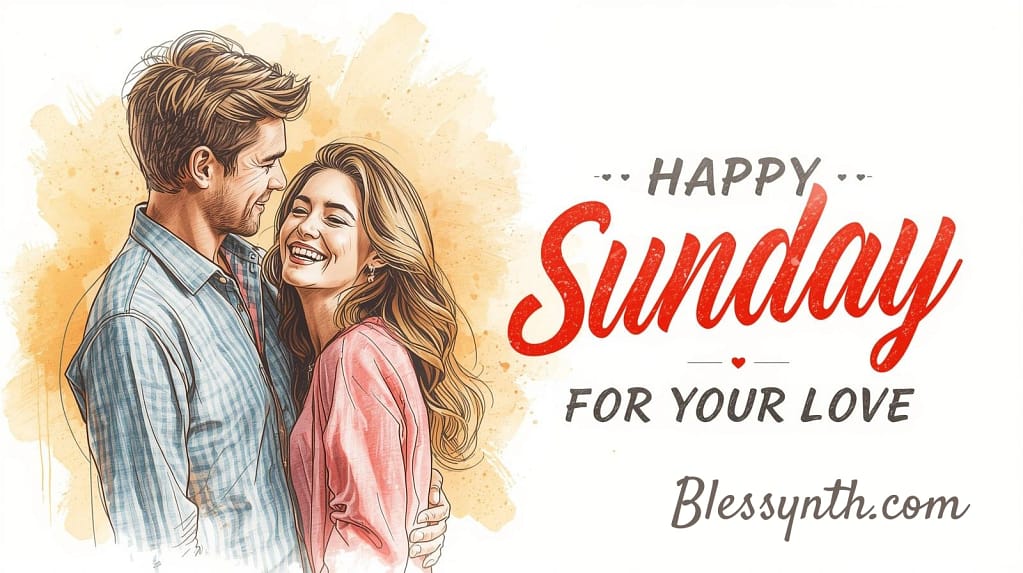 Romantic Happy Sunday Message for Your Love