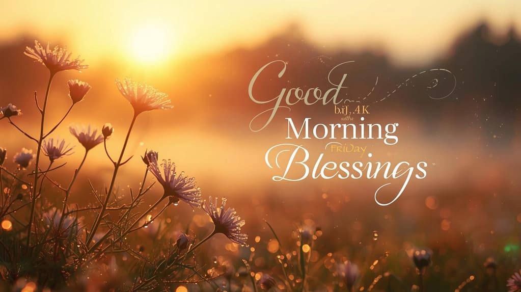 Good Morning Friday Blessings
