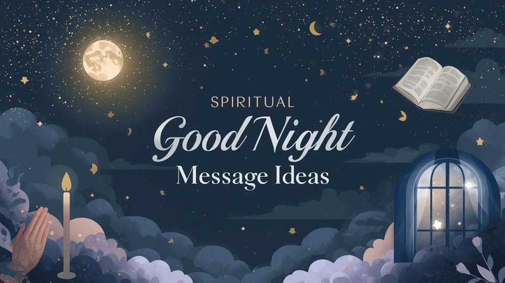 Spiritual “Good Night” Message Ideas