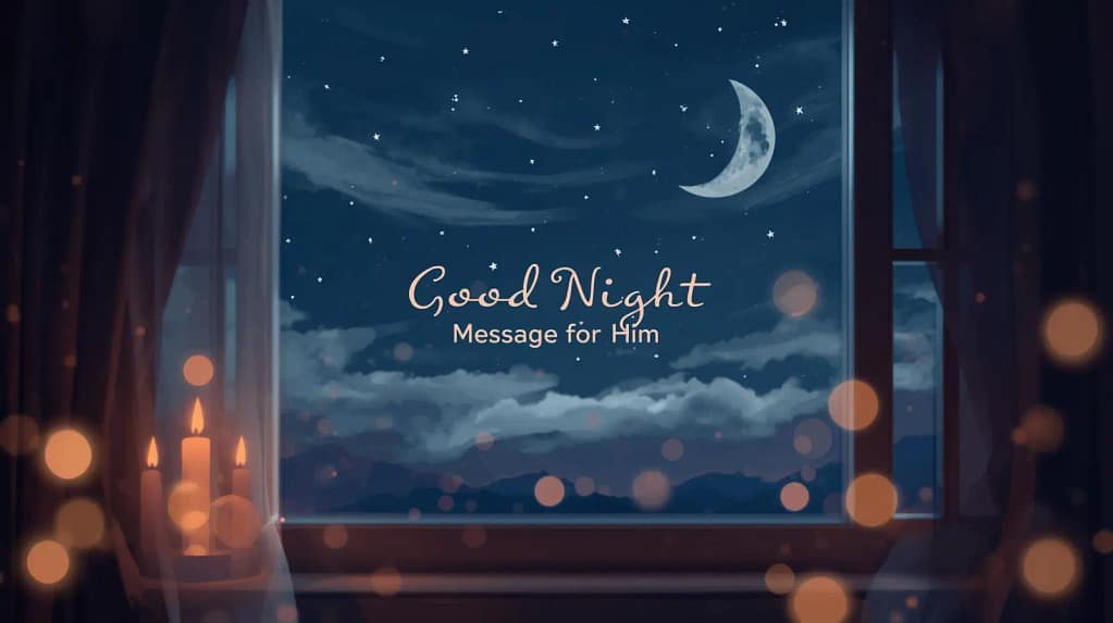 Good Night Message for Him
