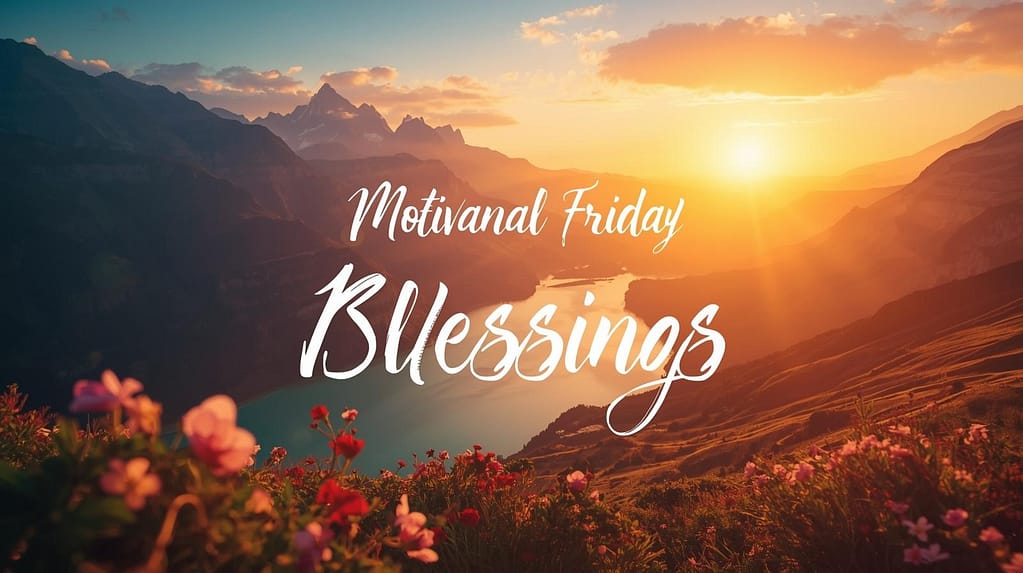 Motivational Friday Blessings