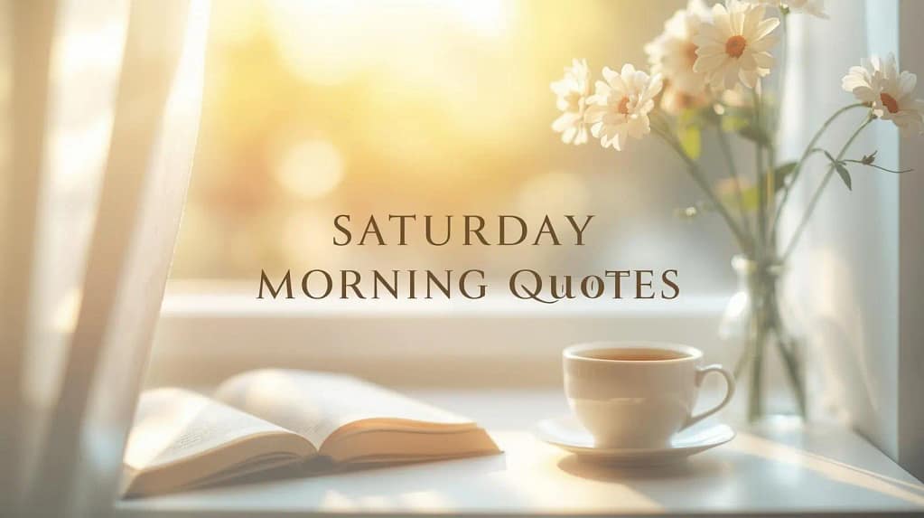 Saturday Morning Quotes