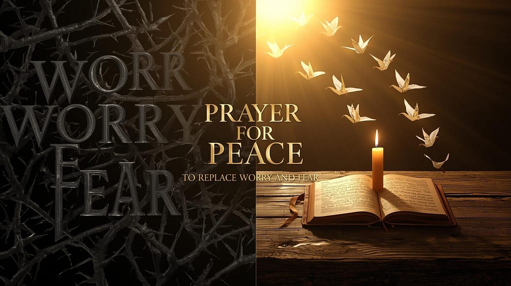 Prayer for Peace to Replace Worry and Fear