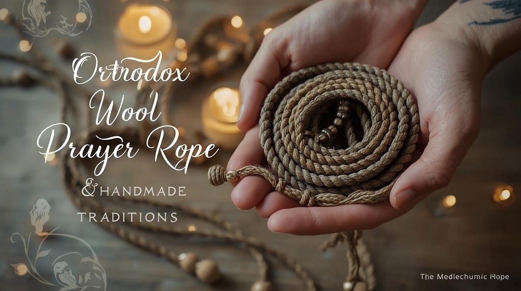 Orthodox Wool Prayer Rope & Handmade Traditions