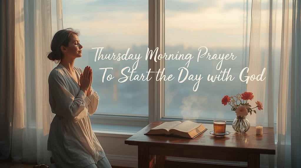 Thursday Morning Prayer to Start the Day with God