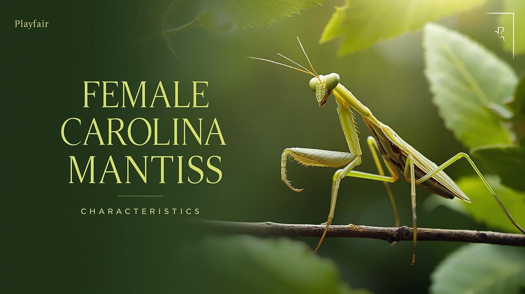 Female Carolina Mantis Characteristics