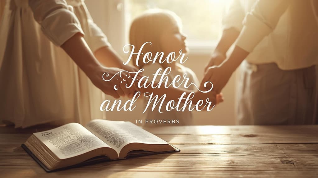 Honor Your Father and Mother in Proverbs