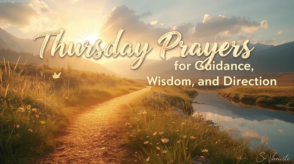 Thursday Prayers for Guidance, Wisdom, and Direction