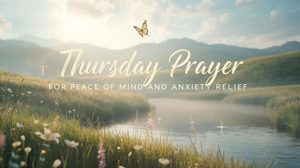 Thursday Prayer for Peace of Mind and Anxiety Relief