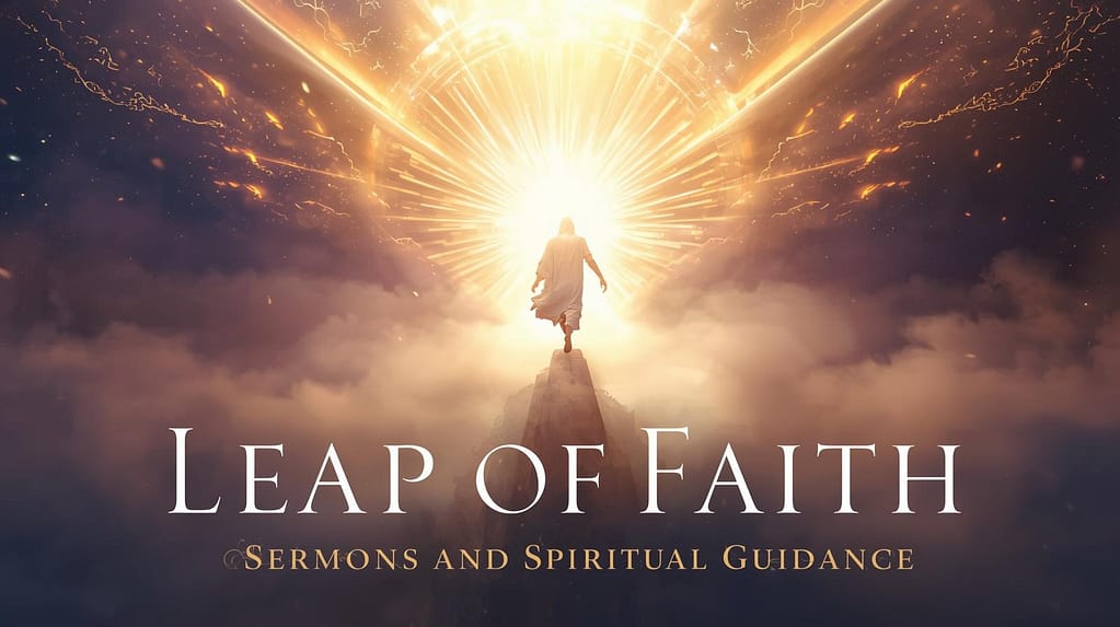 Leap of Faith Sermons and Spiritual Guidance