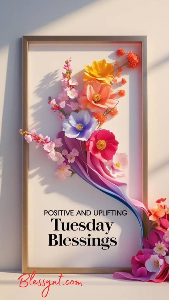 Positive and Uplifting Tuesday Blessings