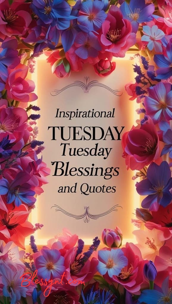 Inspirational Tuesday Blessings and Quotes