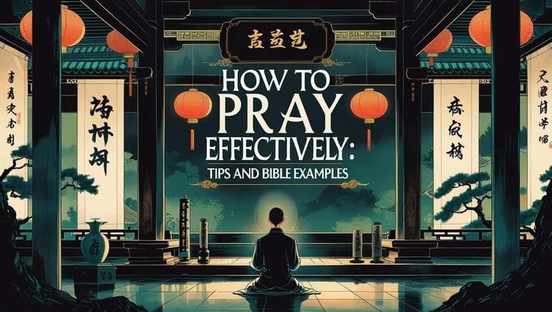 How to Pray Effectively: Tips and Bible Examples